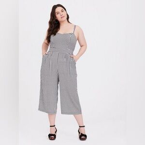 Torrid Challis Culotte Jumpsuit